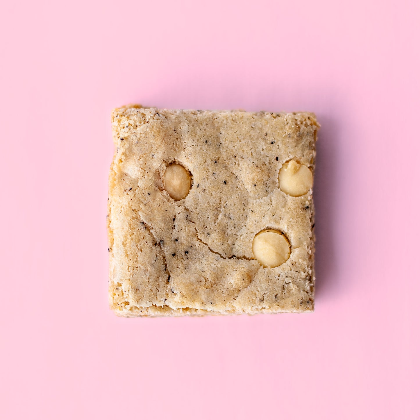 Earl Grey White Chocolate Blondie