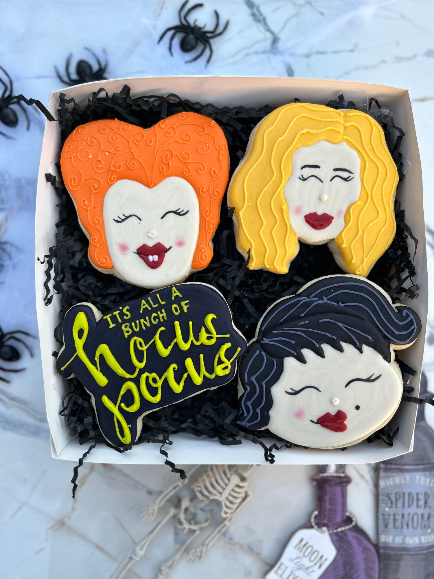 Halloween themed cookies